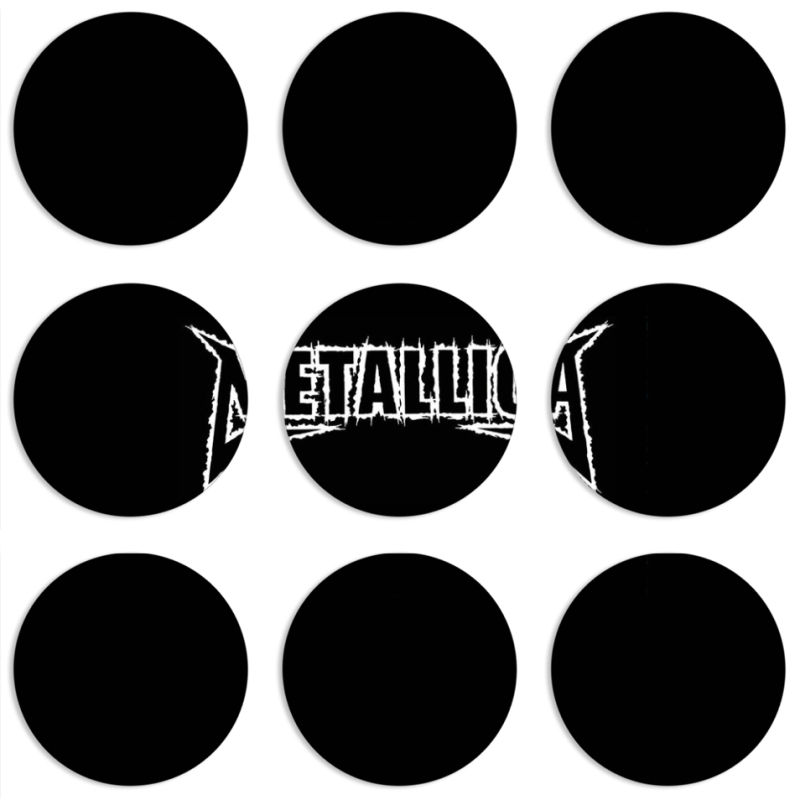 Магнитные фотопазлы круги d55 набор 9 штук 