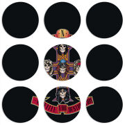 Магнитные фотопазлы круги d55 набор 9 штук 