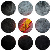 Магнитные фотопазлы круги d55 набор 9 штук 