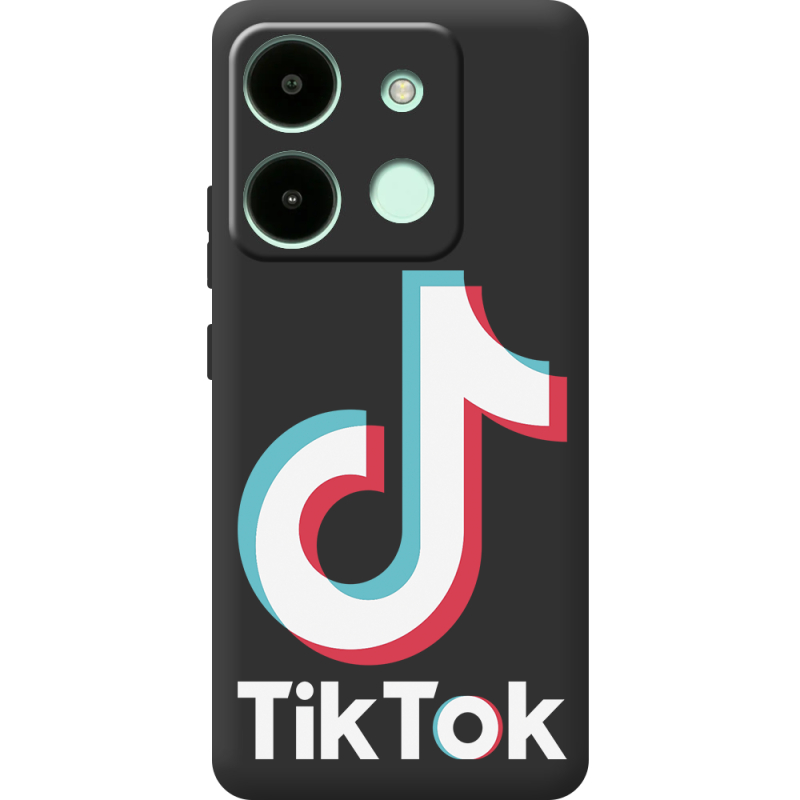 Черный чехол BoxFace Infinix Smart 7 Tik Tok