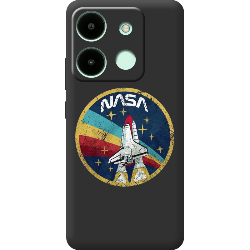 Черный чехол BoxFace Infinix Smart 7 NASA