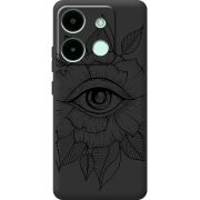 Черный чехол BoxFace Infinix Smart 7 Eye