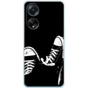 Чехол BoxFace OPPO A98 5G Black Sneakers