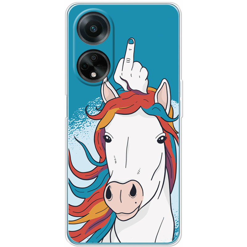 Чехол BoxFace OPPO A98 5G Fuck Unicorn