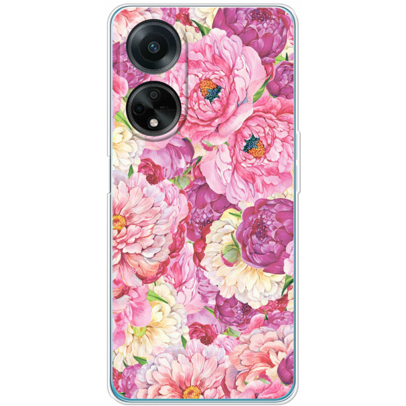 Чехол BoxFace OPPO A98 5G Pink Peonies