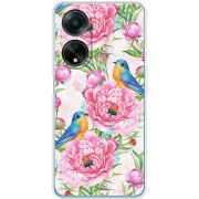 Чехол BoxFace OPPO A98 5G Birds and Flowers