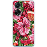 Чехол BoxFace OPPO A98 5G Tropical Flowers