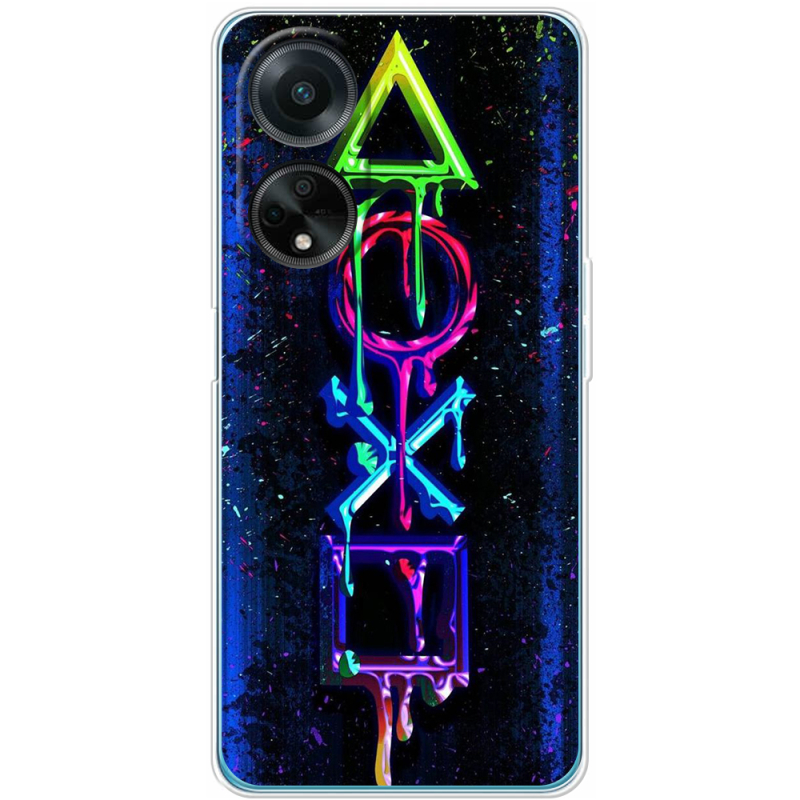 Чехол BoxFace OPPO A98 5G Graffiti symbols