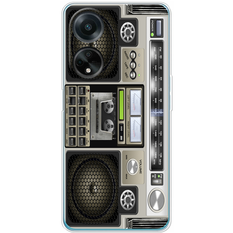 Чехол BoxFace OPPO A98 5G Old Boombox