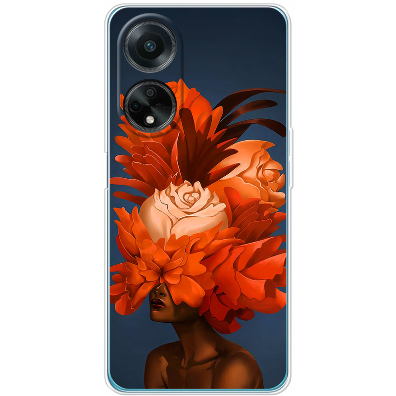 Чехол BoxFace OPPO A98 5G Exquisite Orange Flowers