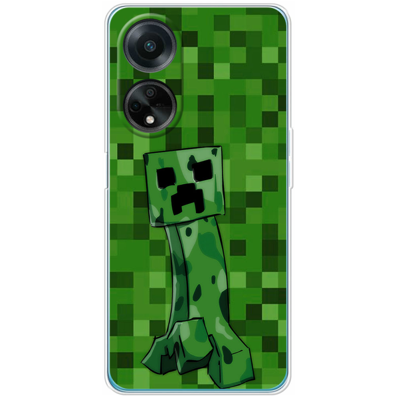 Чехол BoxFace OPPO A98 5G Minecraft Creeper