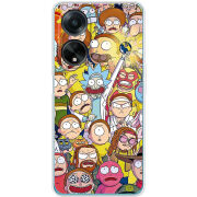 Чехол BoxFace OPPO A98 5G Rick and Morty