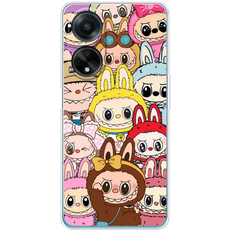 Чехол BoxFace OPPO A98 5G Labubu