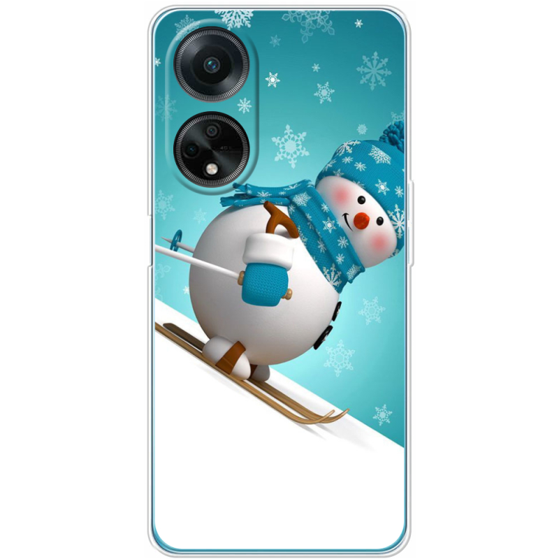 Чехол BoxFace OPPO A98 5G Skier Snowman