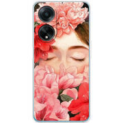 Чехол BoxFace OPPO A98 5G Girl in Flowers