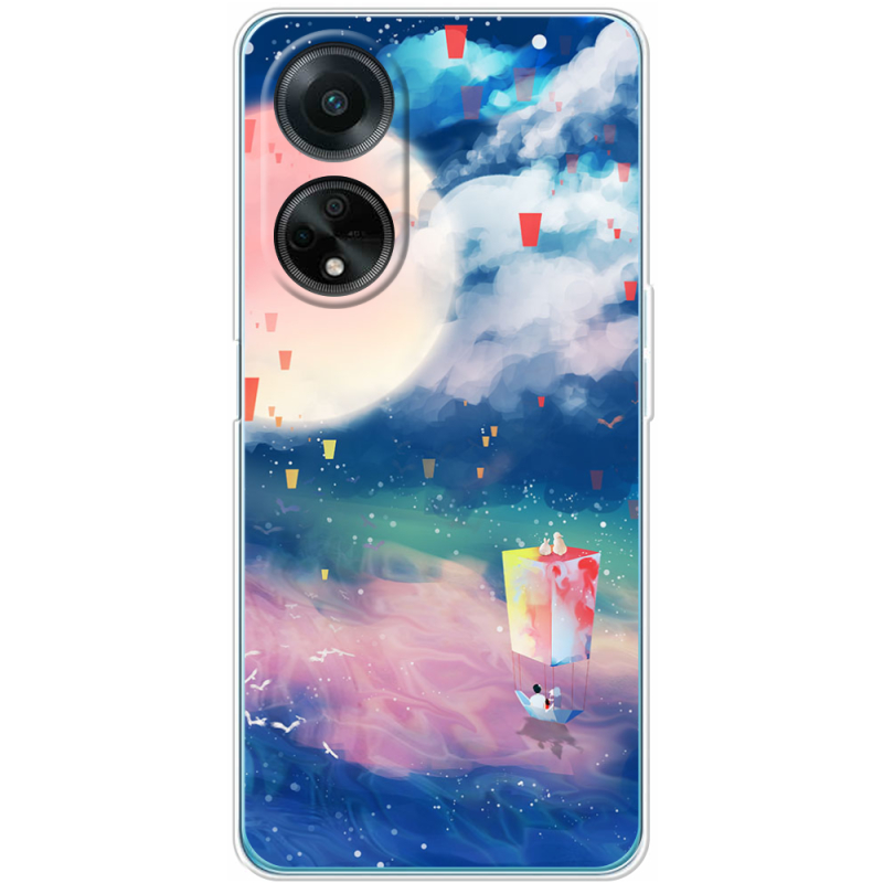 Чехол BoxFace OPPO A98 5G Sky Lanterns