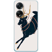 Чехол BoxFace OPPO A98 5G Black Deer