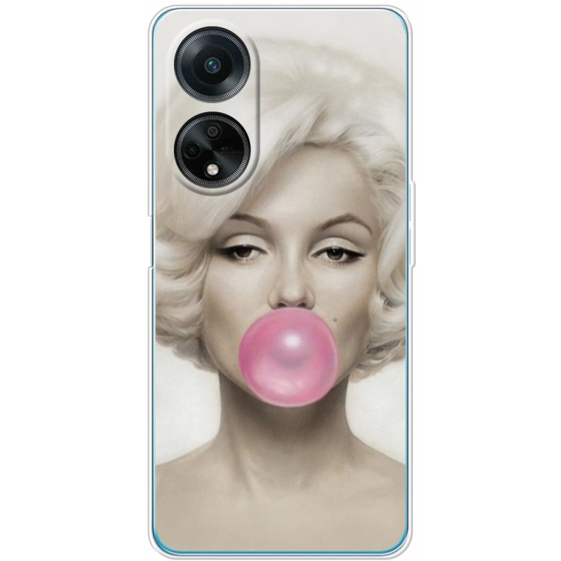 Чехол BoxFace OPPO A98 5G Marilyn Monroe Bubble Gum