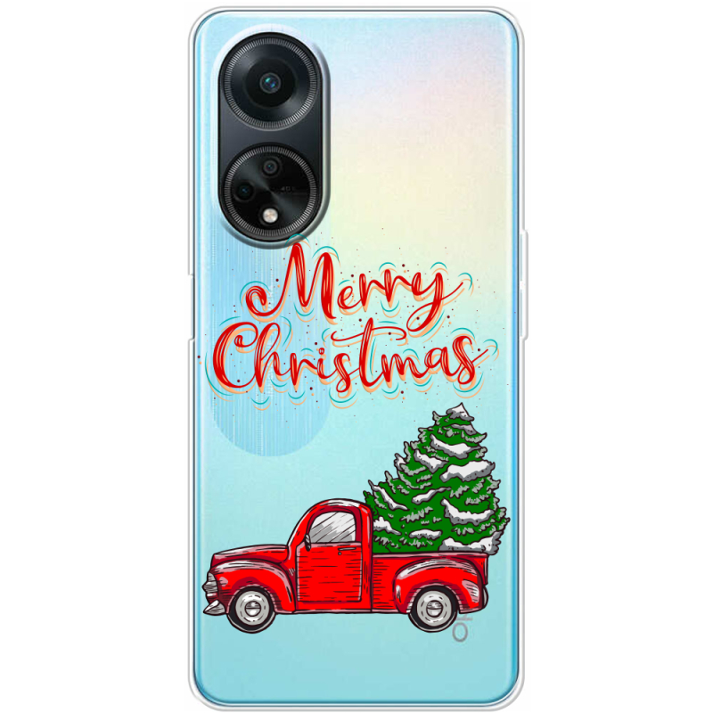 Прозрачный чехол BoxFace OPPO A98 5G Holiday Car