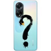 Прозрачный чехол BoxFace OPPO A98 5G Swan question
