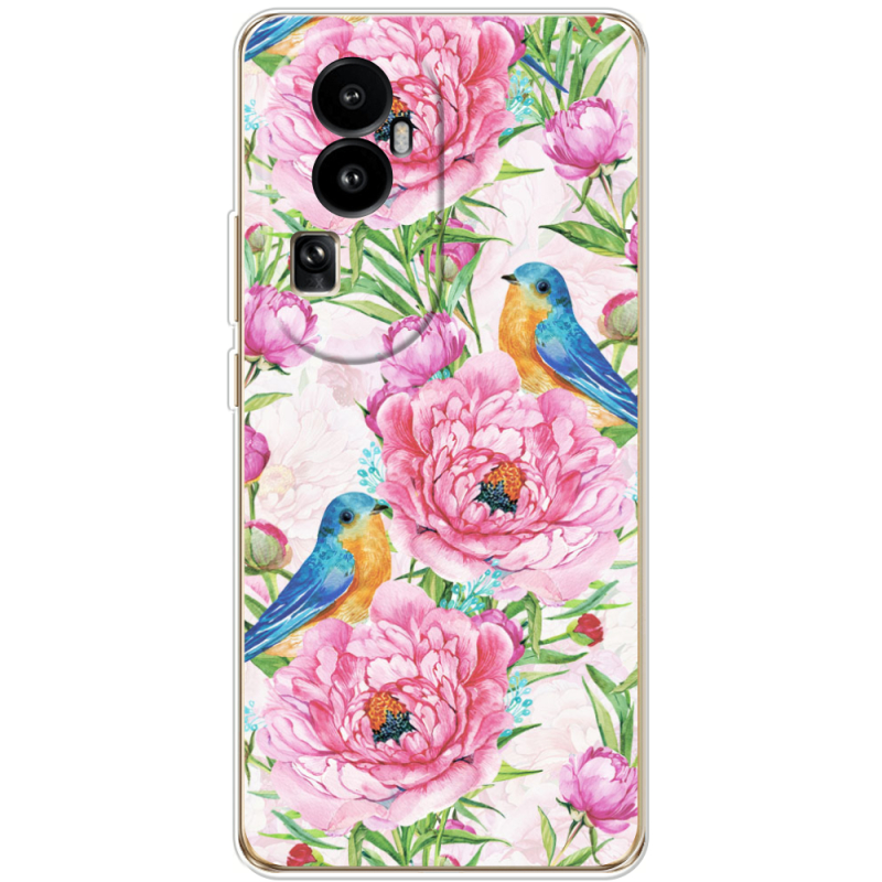 Чехол BoxFace OPPO Reno 10 (China) Birds and Flowers