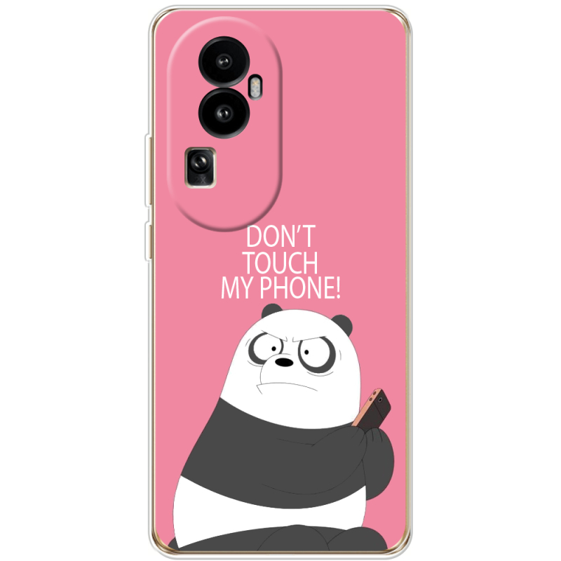 Чехол BoxFace OPPO Reno 10 (China) Dont Touch My Phone Panda