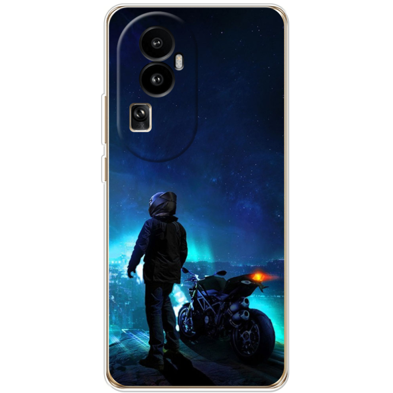 Чехол BoxFace OPPO Reno 10 (China) Motorcyclist