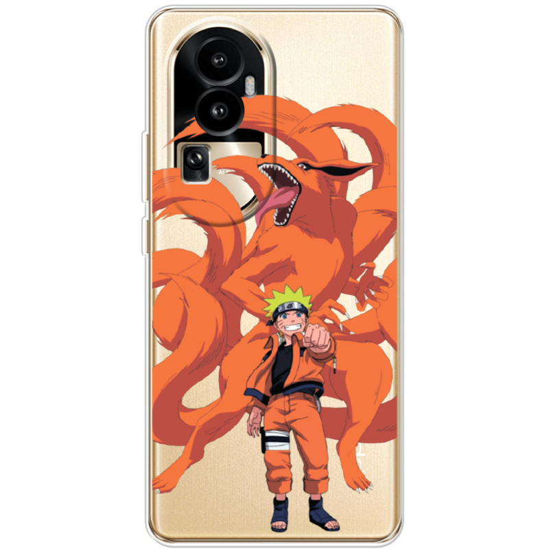 Прозрачный чехол BoxFace OPPO Reno 10 (China) Naruto and Kurama