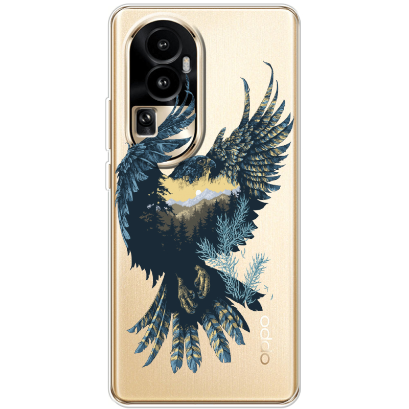 Прозрачный чехол BoxFace OPPO Reno 10 (China) Eagle