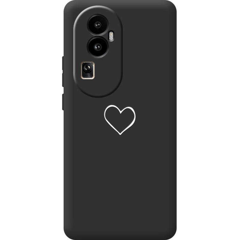 Черный чехол BoxFace OPPO Reno 10 (China) My Heart