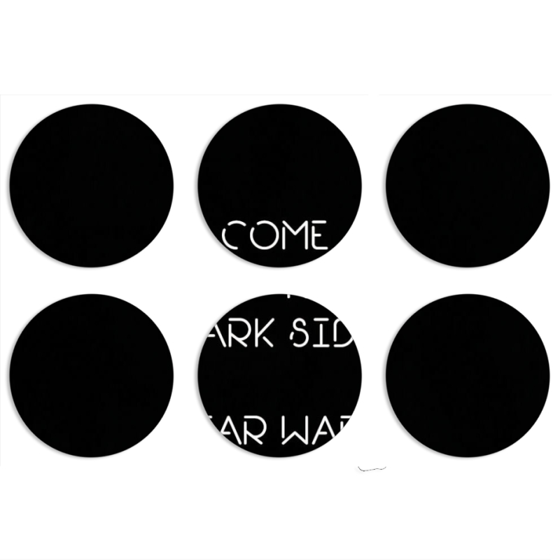 Магнитные фотопазлы круги d55 набор 6 штук 