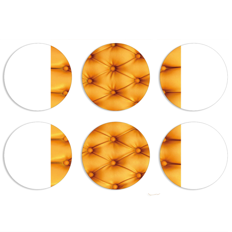 Магнитные фотопазлы круги d55 набор 6 штук 