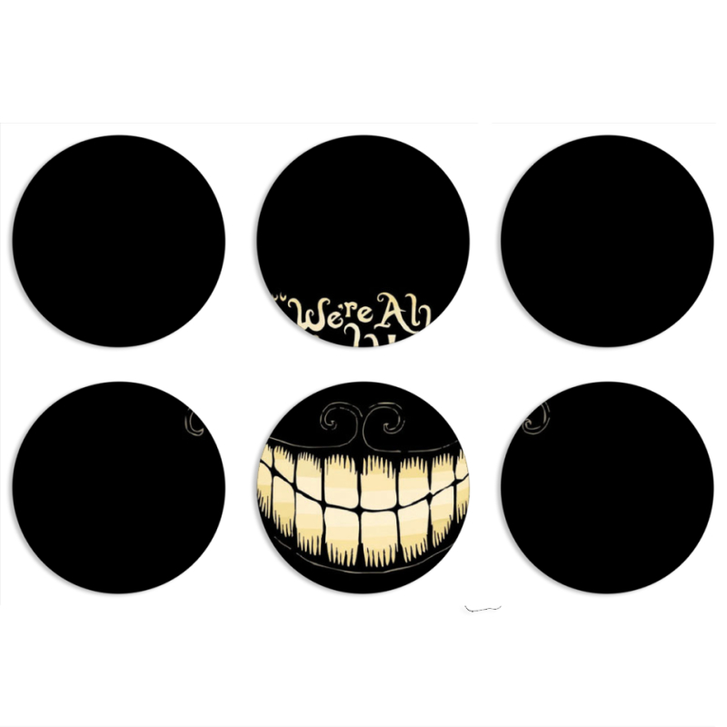 Магнитные фотопазлы круги d55 набор 6 штук 