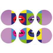 Магнитные фотопазлы круги d55 набор 6 штук 