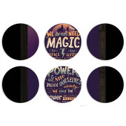 Магнитные фотопазлы круги d55 набор 6 штук 