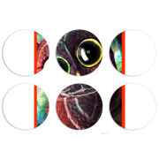 Магнитные фотопазлы круги d55 набор 6 штук 