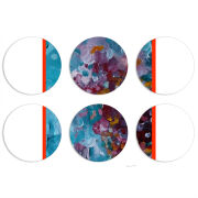 Магнитные фотопазлы круги d55 набор 6 штук 