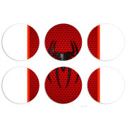 Магнитные фотопазлы круги d55 набор 6 штук 