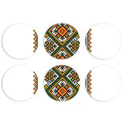 Магнитные фотопазлы круги d55 набор 6 штук 