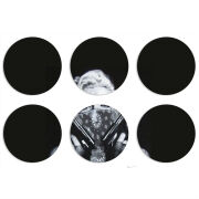 Магнитные фотопазлы круги d55 набор 6 штук 