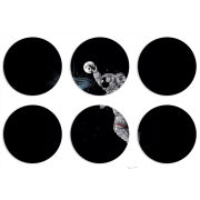 Магнитные фотопазлы круги d55 набор 6 штук 