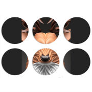 Магнитные фотопазлы круги d55 набор 6 штук 