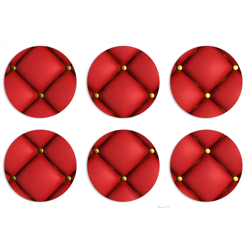 Магнитные фотопазлы круги d55 набор 6 штук 