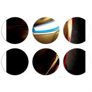 Магнитные фотопазлы круги d55 набор 6 штук 