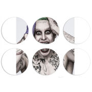 Магнитные фотопазлы круги d55 набор 6 штук 