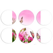 Магнитные фотопазлы круги d55 набор 6 штук 