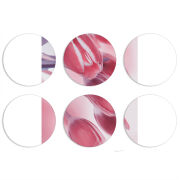 Магнитные фотопазлы круги d55 набор 6 штук 