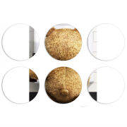 Магнитные фотопазлы круги d55 набор 6 штук 