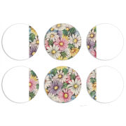 Магнитные фотопазлы круги d55 набор 6 штук 