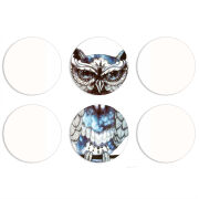 Магнитные фотопазлы круги d55 набор 6 штук 